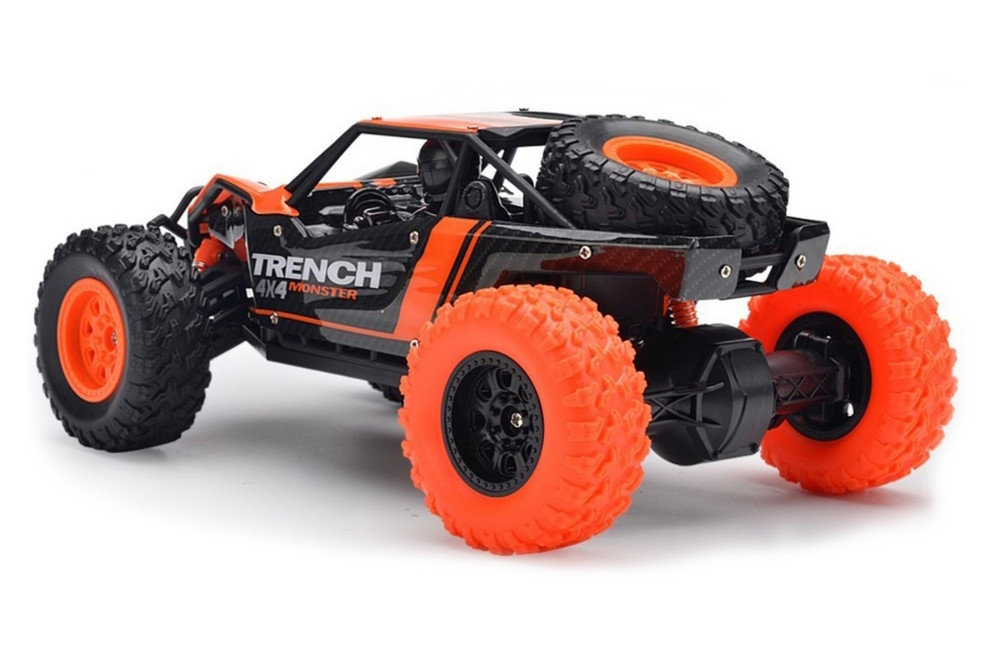 Вездеход Rock Crawler HuangBo Toys машинка на пульте управления 4WD RTR 1:14 2.4Ghz