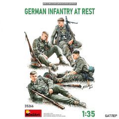 Немецкая пехота на отдыхе
