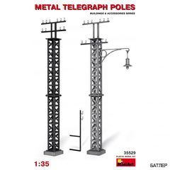 Сборная модель: Металлические телеграфные столбы (Miniart 35529) 1:35