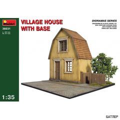 Сборная модель: Деревенский дом с основанием (Miniart 36031) 1:35