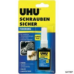 Клей для фиксации резьбовых соединений UHU Schrauben Sicher