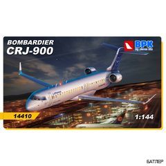 Сборная модель Bombardier CRJ-900 "Lufthansa airways" (Big Planes Kits 14410) 1:144