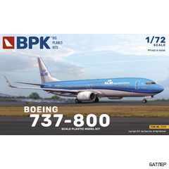 Сборная модель Boeing 737-800 авиакомпании KLM (Big Planes kits 7219) 1:72