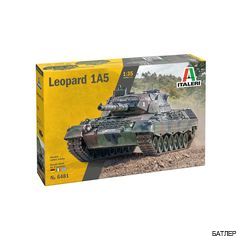 Сборная модель Танк Leopard 1A5 (Italeri 6481) 1:35