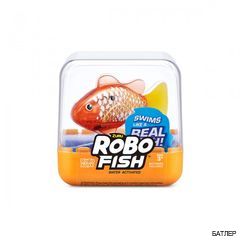 Інтерактивна іграшка Robo Alive S3 - Роборибка (золотиста)