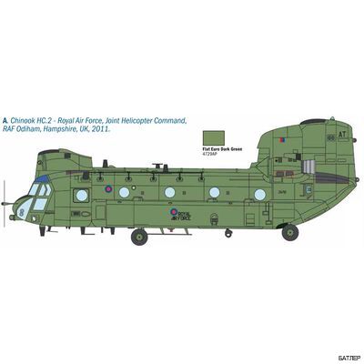 Italeri chinook 1 48 sales